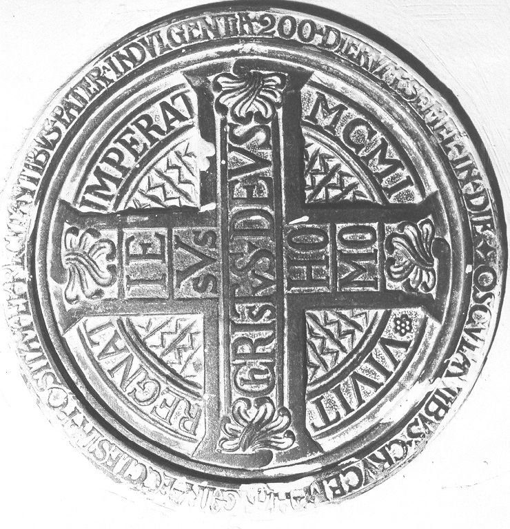 placca - ambito laziale (sec. XX)