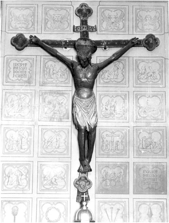 croce d'altare - ambito laziale (seconda metà sec. XV)