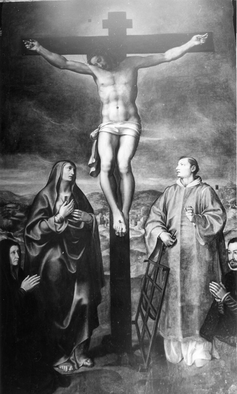 crocifissione (dipinto) di Siciolante Girolamo (sec. XVI)