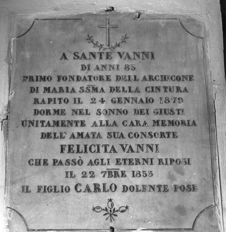 lapide commemorativa - produzione laziale (fine sec. XIX, sec. XX)