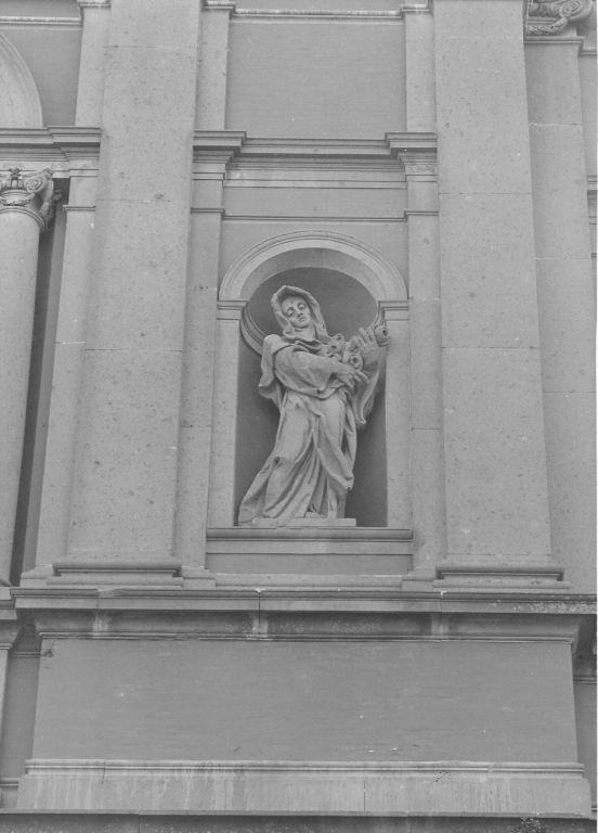 Santa Rita da Cascia (statua) di Pacetti Vincenzo, Pacetti Camillo (sec. XVIII)