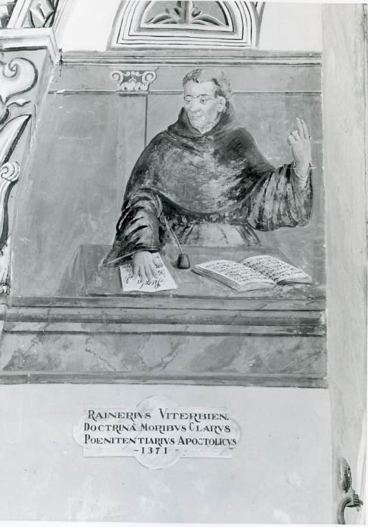 ritratto di Raniero da Viterbo (dipinto, ciclo) - ambito laziale (terzo quarto sec. XVI)