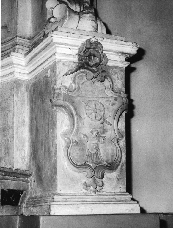 stemma (rilievo) - ambito laziale (ultimo quarto sec. XVIII)