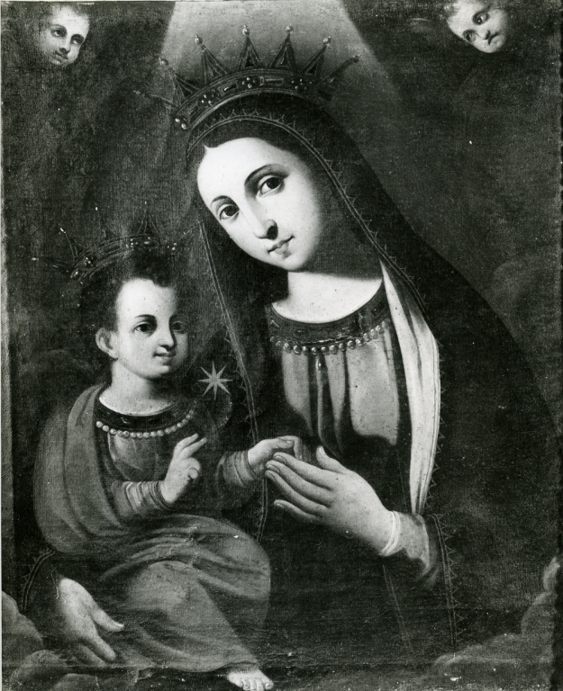 Madonna con Bambino (dipinto) - ambito laziale (sec. XIX)