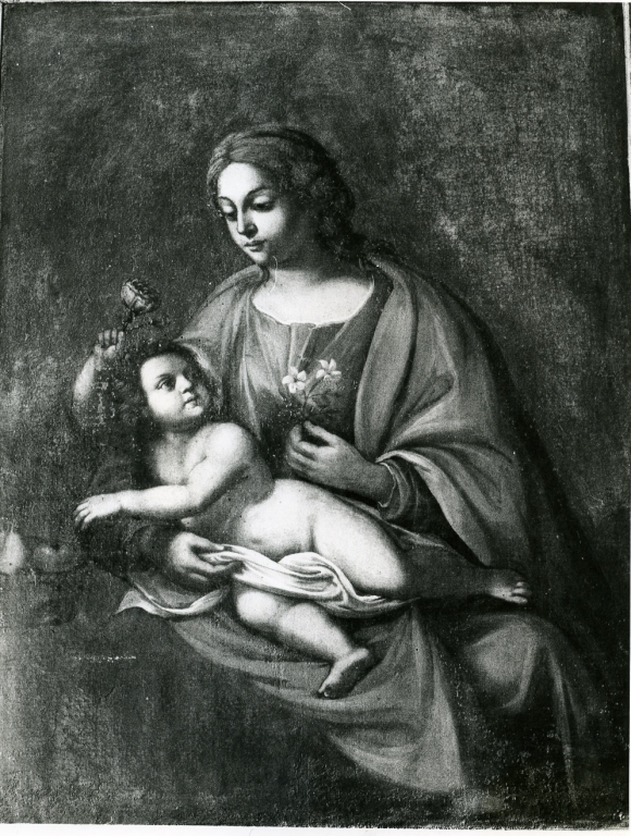 Madonna con Bambino (dipinto) - ambito laziale (seconda metà sec. XVII)