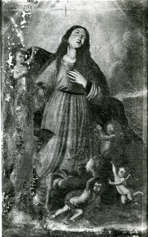 Madonna Assunta (dipinto) - ambito laziale (inizio sec. XVII)