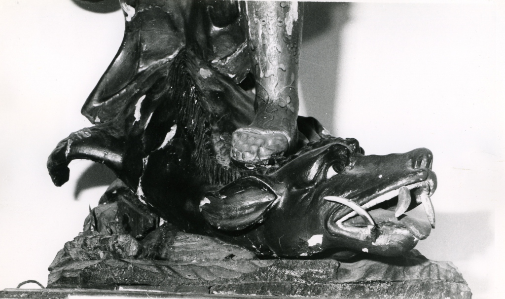 San Michele Arcangelo (statua) di Stolz Michael (seconda metà sec. XVIII)