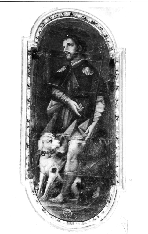 San Rocco (dipinto) - ambito laziale (ultimo quarto sec. XVIII)