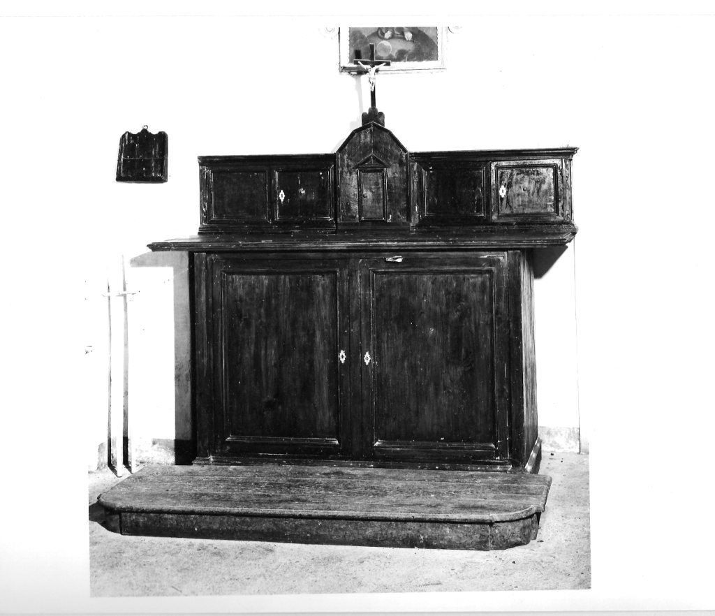 credenza - produzione laziale (sec. XIX)