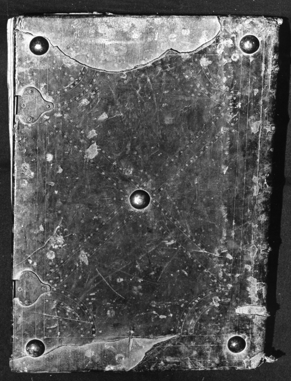 coperta di libro liturgico - ambito laziale (sec. XVI)