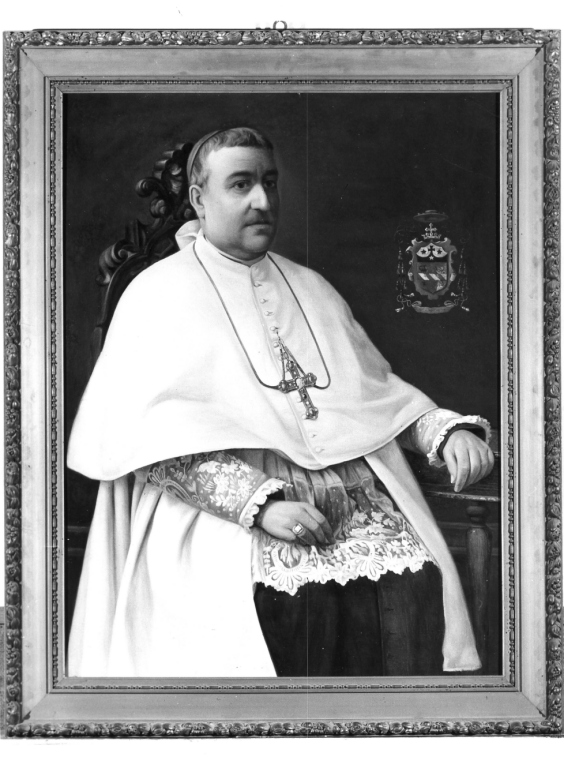 Monsignor Alessandro Zanecchia (dipinto) di Calcagni I (sec. XX)