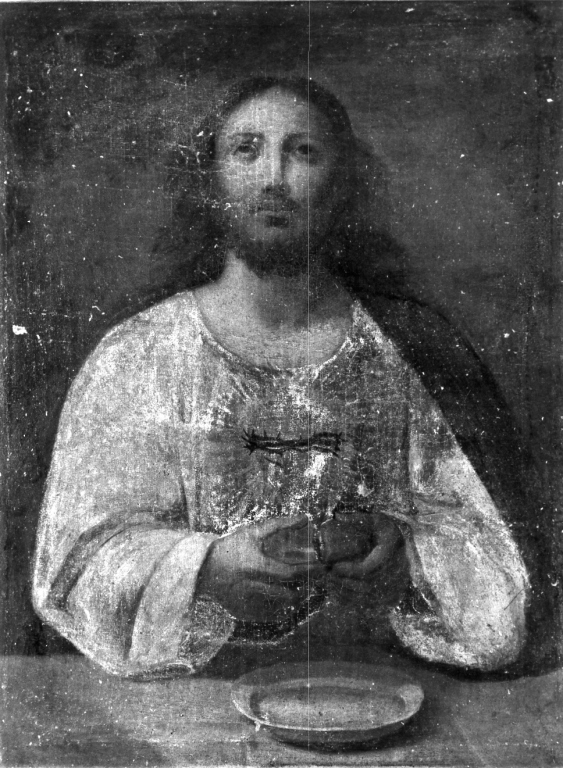Cristo spezza il pane (dipinto) di Bartolini Stanislao (sec. XVIII)