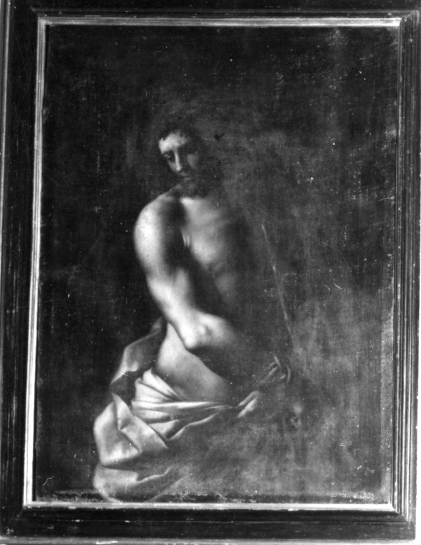 Cristo alla colonna (dipinto) di Cerrini Gian Domenico (attribuito) (metà sec. XVII)