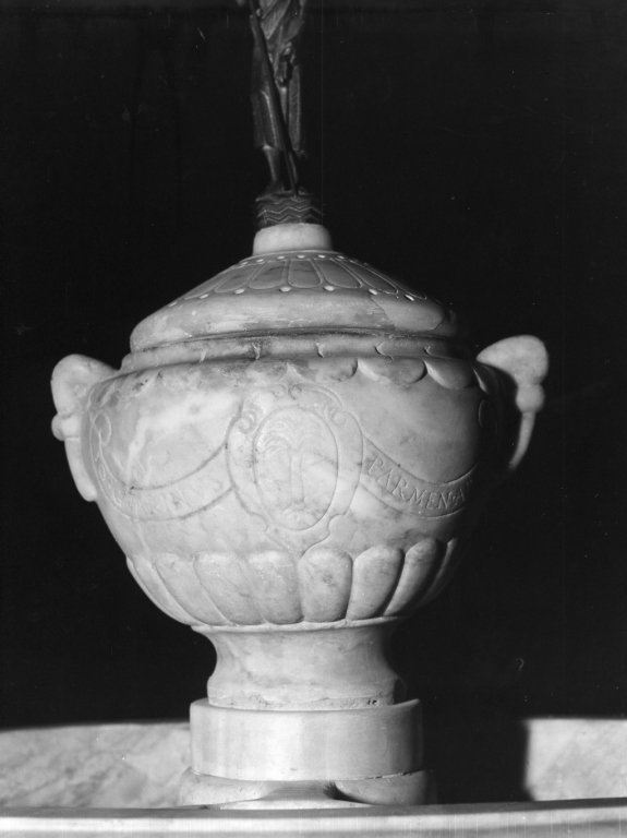 vasca battesimale - ambito laziale (secc. XVI/ XVII)