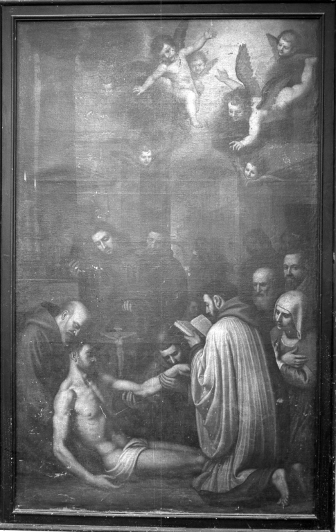 morte di San Francesco d'Assisi (dipinto) di Cresti Domenico detto Passignano (sec. XVII)