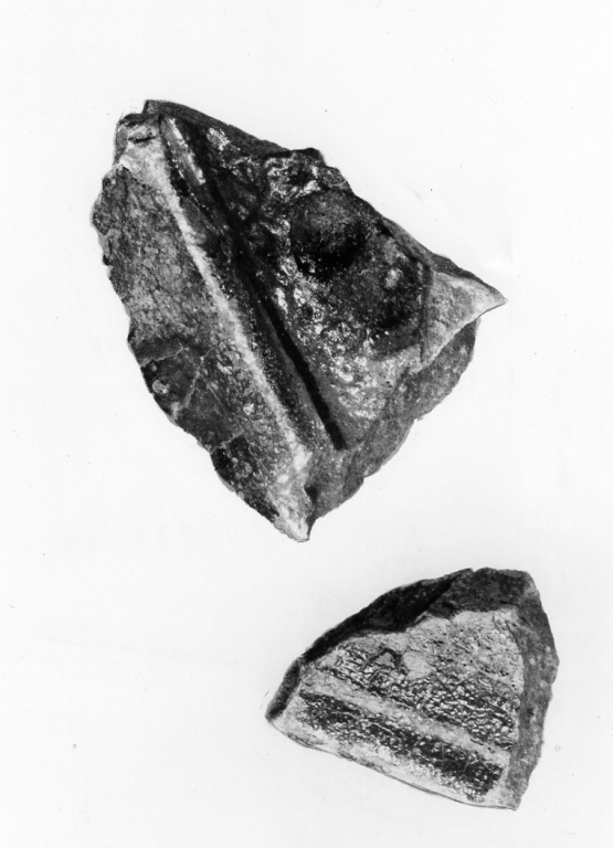 recipiente, frammento - ambito laziale (seconda metà sec. XV)