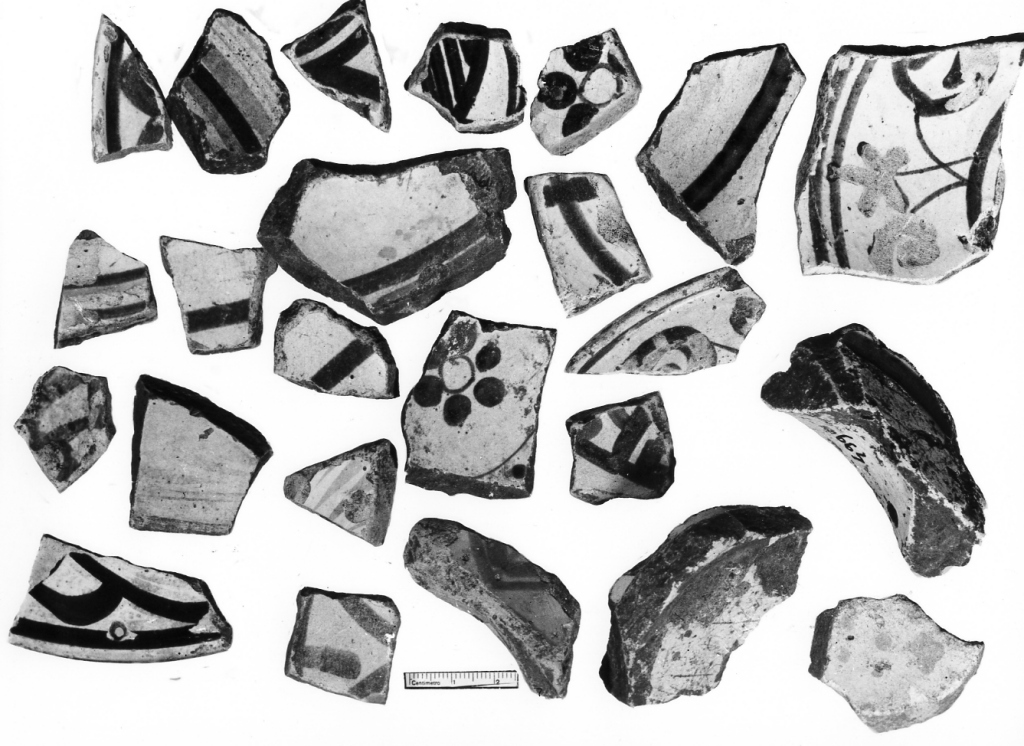 recipiente, frammento - ambito spagnolo (prima metà sec. XV)