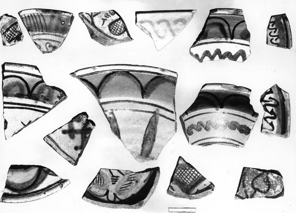 recipiente, frammento - ambito laziale (prima metà sec. XV)