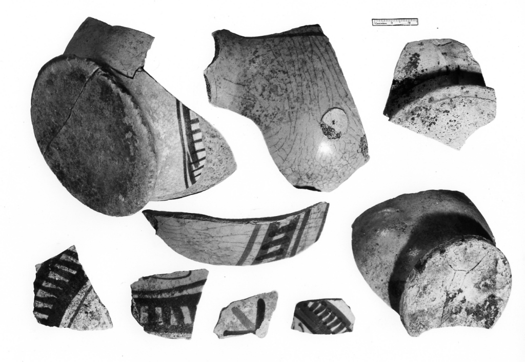 boccale, frammento - ambito romano (seconda metà sec. XV)