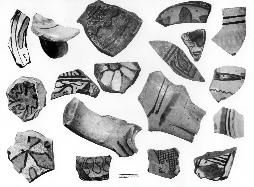 recipiente, frammento - ambito laziale (prima metà sec. XV)