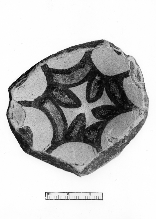 ciotola, frammento - ambito laziale (prima metà sec. XV)