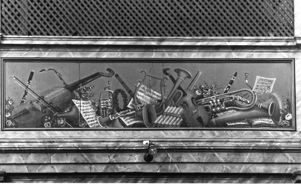 cantoria - ambito laziale (terzo quarto sec. XIX)