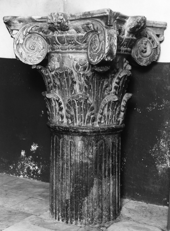 capitello corinzio - ambito romano (fine/inizio secc. II/ III)