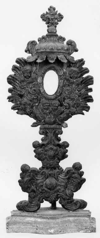 reliquiario - ambito laziale (sec. XVIII)