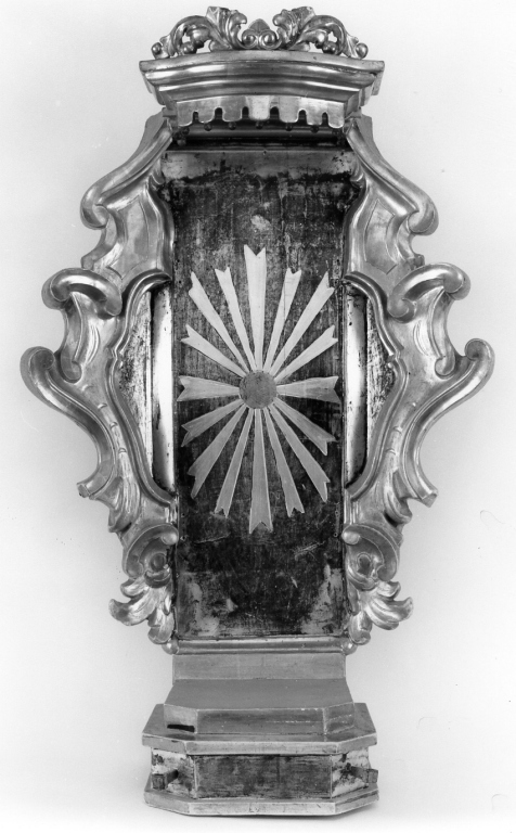 tronetto per esposizione eucaristica - ambito romano (inizio sec. XX)