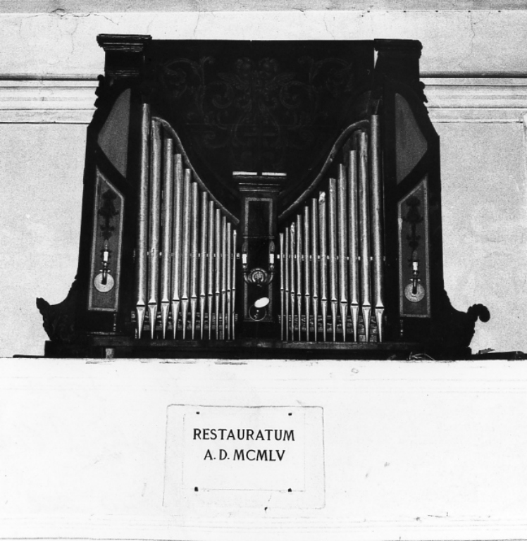 cassa d'organo - ambito laziale (sec. XIX)