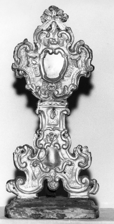 reliquiario - a ostensorio - ambito laziale (seconda metà sec. XVIII)