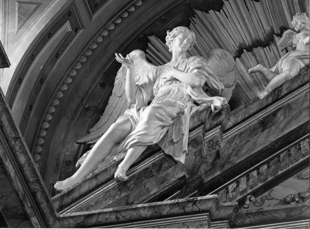 angelo (scultura) di Fancelli Cosimo (sec. XVII)