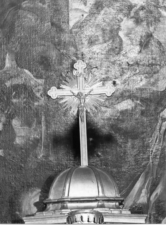 Cristo crocifisso (croce d'altare) - ambito romano (seconda metà sec. XIX)