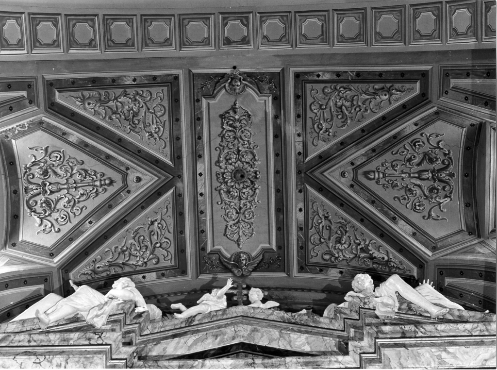 motivi ornamentali (decorazione pittorica) - ambito laziale (sec. XVIII)