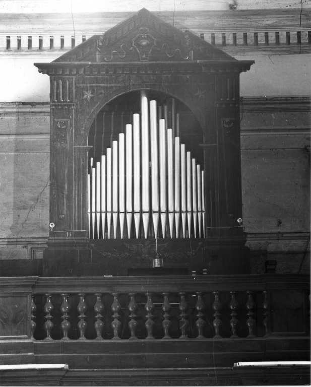 cassa d'organo - ambito romano (seconda metà sec. XIX)