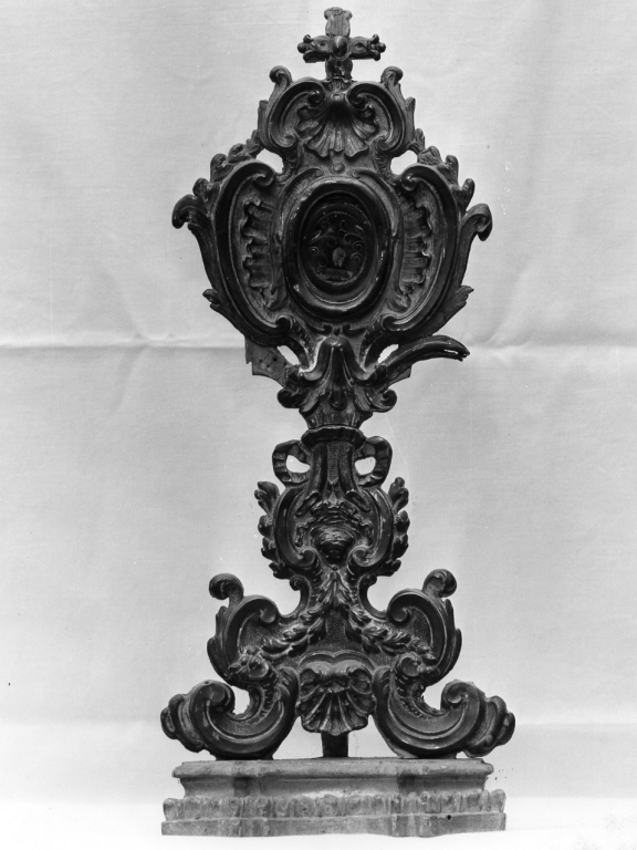 reliquiario - a ostensorio - ambito romano (seconda metà sec. XVIII)