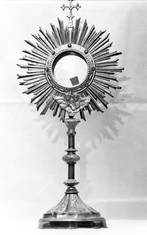 ostensorio - ambito laziale (fine sec. XIX)