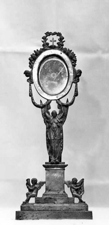 reliquiario - ambito laziale (primo quarto sec. XIX)