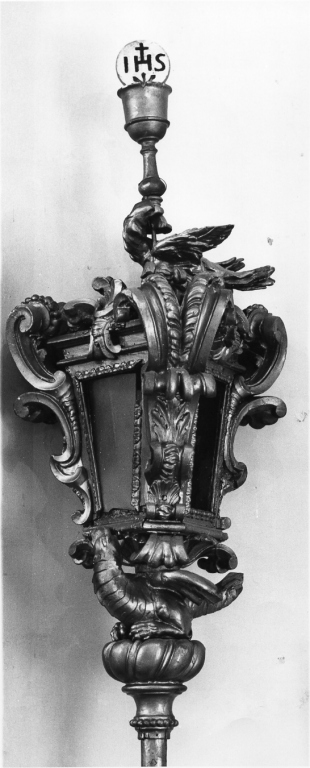 lanterna processionale - ambito romano (fine sec. XVII)