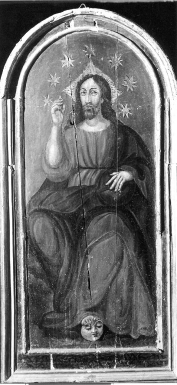 Cristo benedicente (dipinto) - ambito viterbese (sec. XVI)