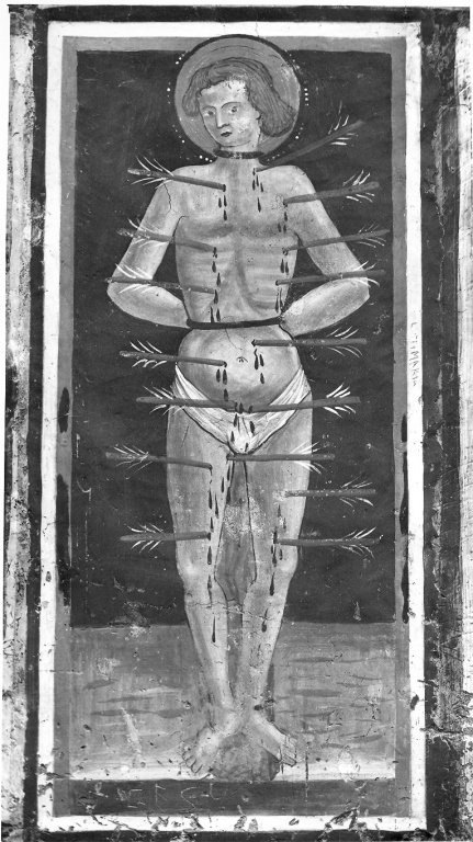 San Sebastiano (dipinto) - ambito viterbese (sec. XV)