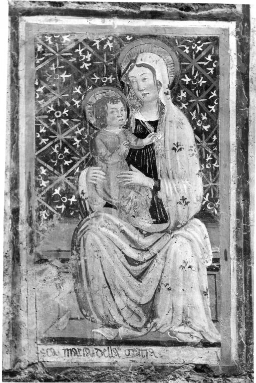 Madonna con Bambino (dipinto) - ambito viterbese (sec. XV)