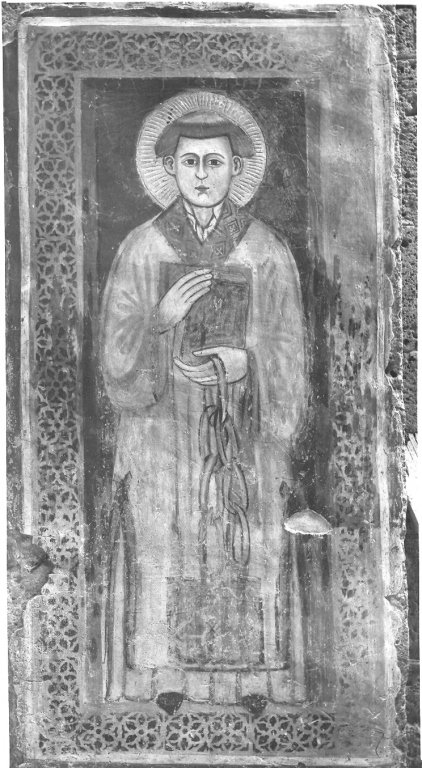 San Leonardo (dipinto) - ambito laziale (fine/inizio secc. XIV/ XV)