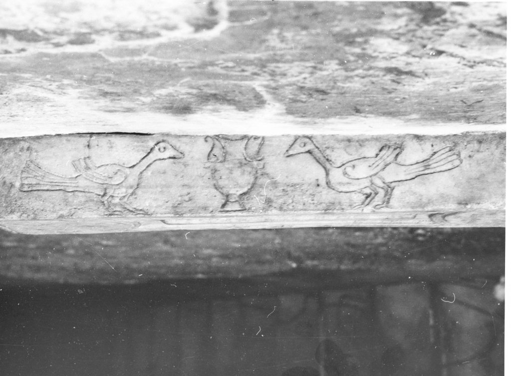 pilastrino - ambito laziale (sec. VII)