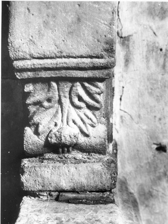 mensola architettonica - ambito laziale (sec. VI)