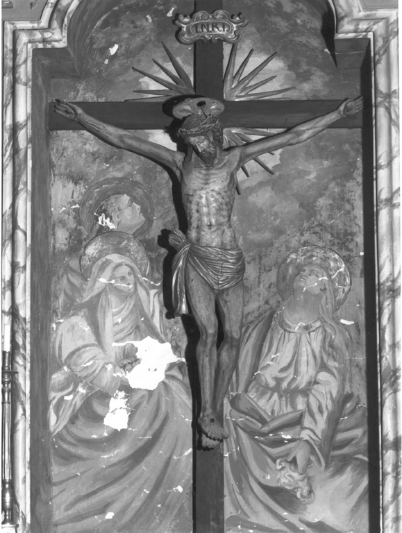 Cristo crocifisso (crocifisso) - ambito laziale (inizio sec. XIX)