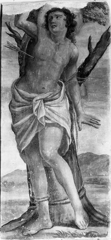 San Sebastiano (dipinto) - ambito laziale (prima metà sec. XVII)