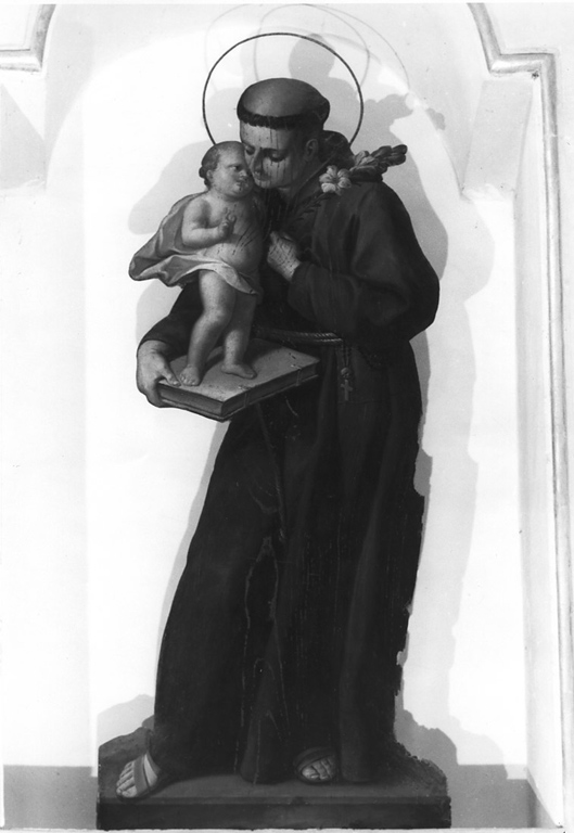 Sant'Antonio da Padova con il bambino (dipinto, pendant) di Tirrito Fedele detto Fedele da San Biagio (seconda metà sec. XVIII)