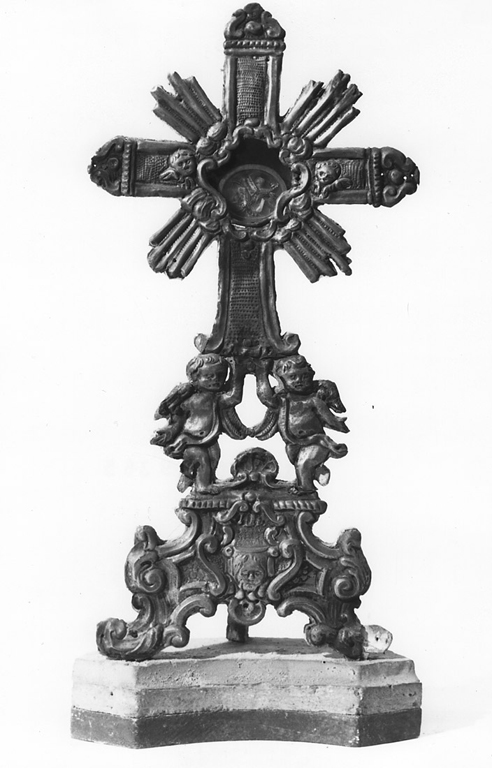 reliquiario - ambito laziale (sec. XVIII)