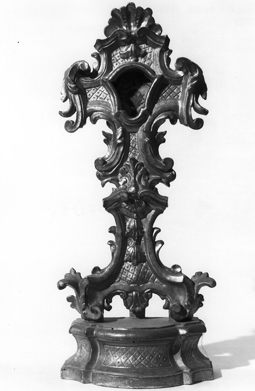 reliquiario - a ostensorio - ambito toscano (ultimo quarto sec. XVIII)